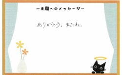 椿ちゃんへのメッセージ